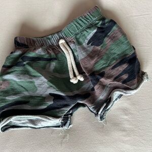 Childhoods Clothing Camo Print Shorts with Drawstring 2T